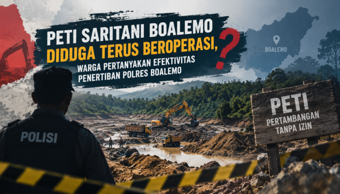 PETI Saritani Boalemo Diduga Terus Beroperasi, Apa Benar Polres Sengaja Belok Diarah Yang Salah ?