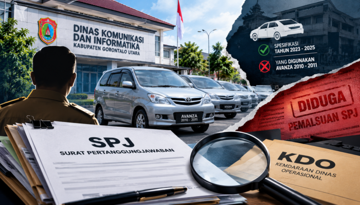 Kadis Kominfo Gorut Diduga Lakukan Pemalsuan SPJ KDO Tahun 2023 Hingga 2025